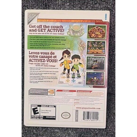 Wii Active Life: Outdoor Challenge (Nintendo Wii, 2008) Tested - Picture 2 of 4